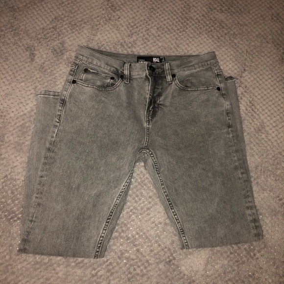 Men’s RSQ Toronto Style Slim Tapered Jeans - Picture 2 of 4